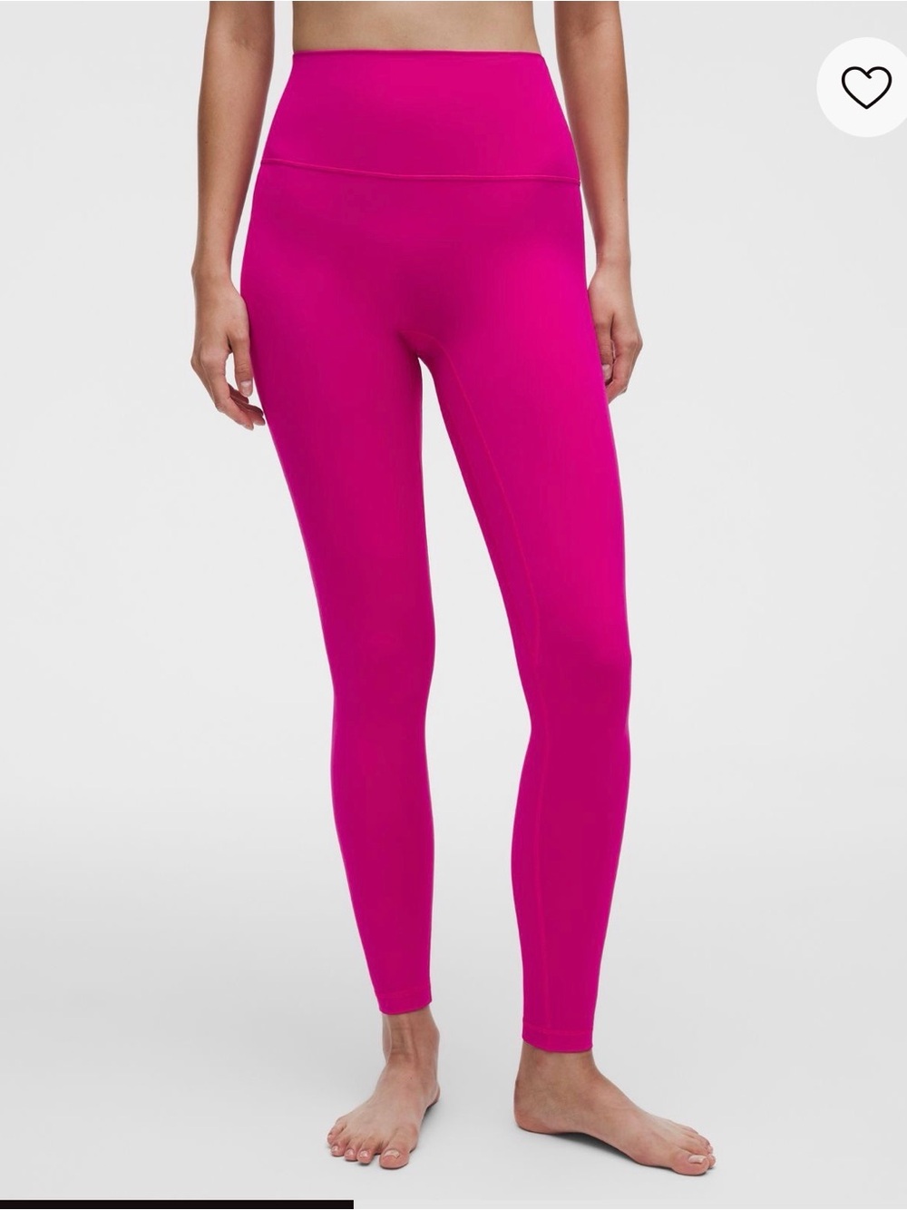 Align No Line High Rise Pant Legging 28 in Pink Flare, Size 2